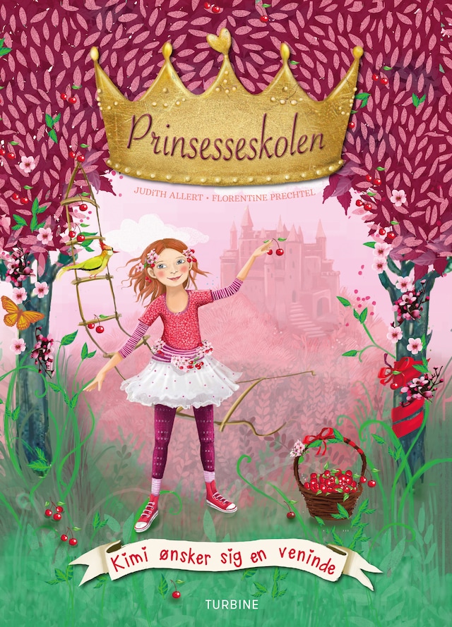 Buchcover für Prinsesseskolen 1: Kimi ønsker sig en veninde