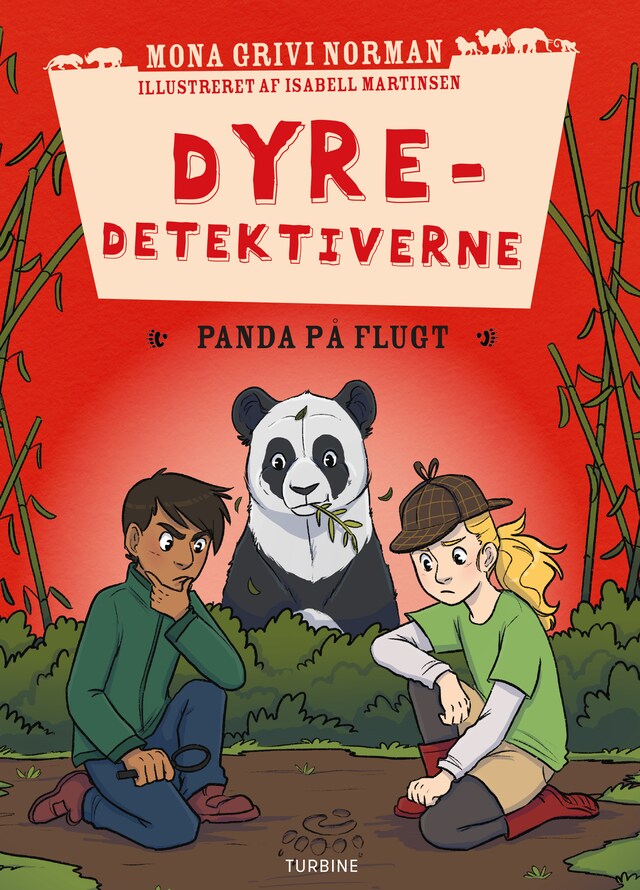 Bokomslag for Dyredetektiverne: Panda på flugt