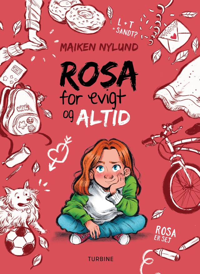 Book cover for Rosa for evigt og altid