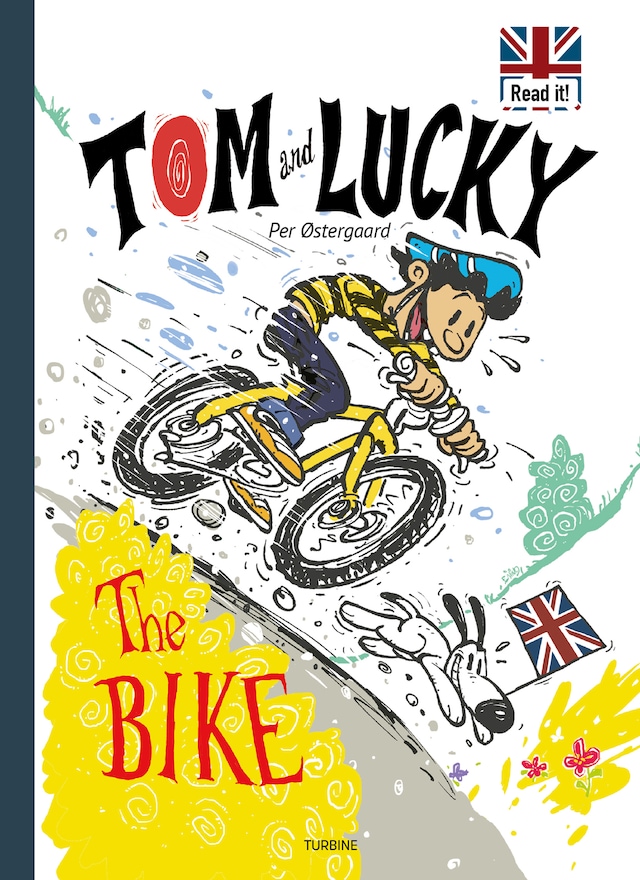 Book cover for Tom and Lucky - The Bike