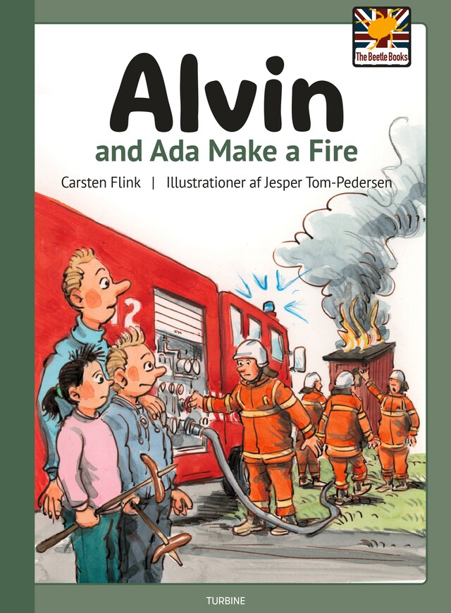 Portada de libro para Alvin and Ada Make a Fire