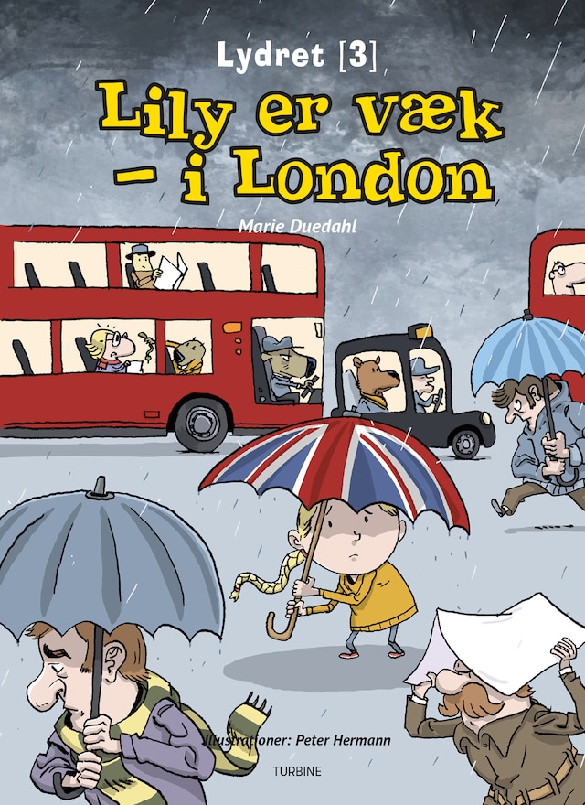 Book cover for Lily er væk - i London