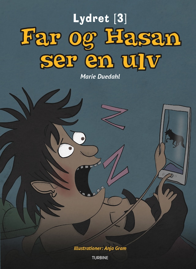 Book cover for Far og Hasan ser en ulv