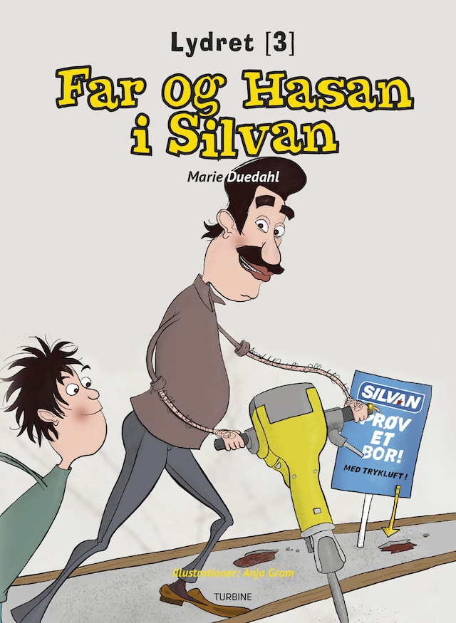 Book cover for Far og Hasan i Silvan