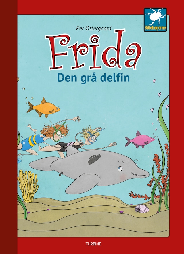 Buchcover für Frida - Den grå delfin