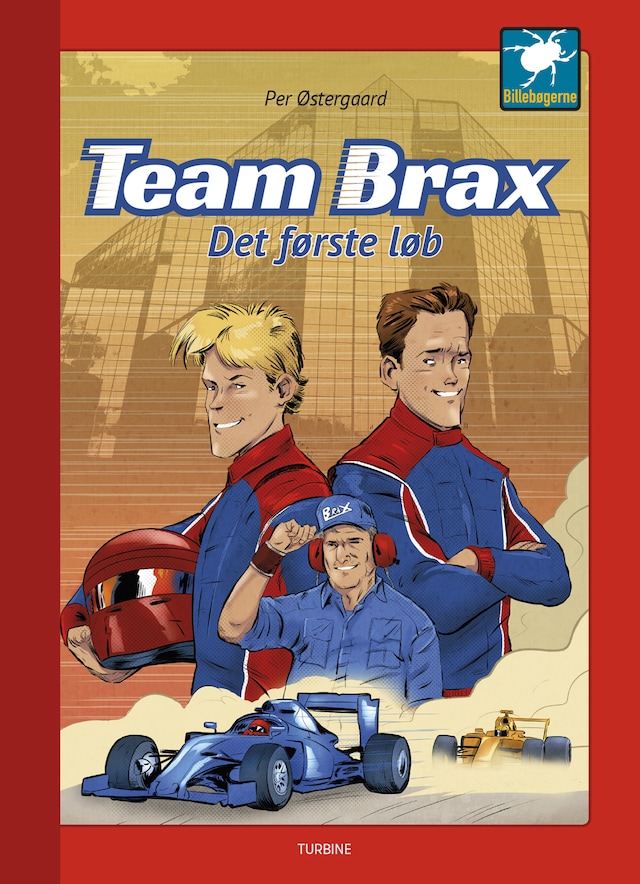 Book cover for Team Brax - Det første løb