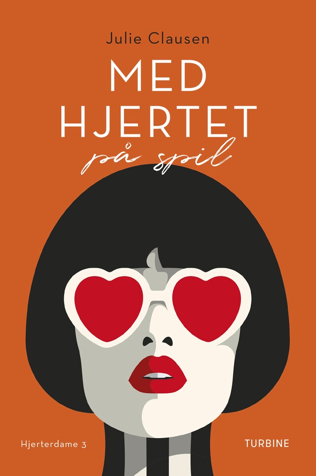 Book cover for Med hjertet på spil