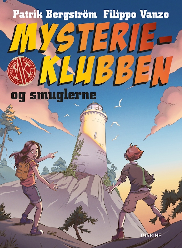 Boekomslag van Mysterieklubben og smuglerne