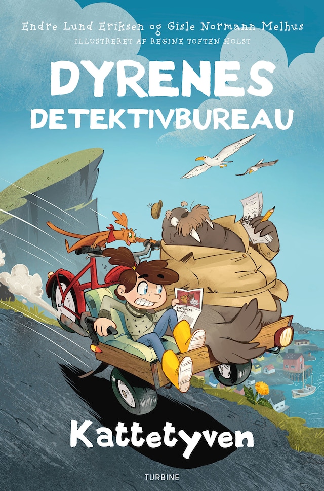 Book cover for Dyrenes Detektivbureau – Kattetyven