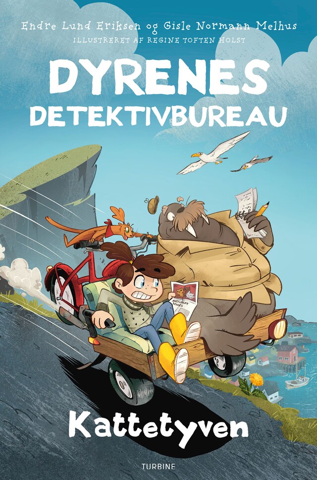 Couverture de livre pour Dyrenes Detektivbureau – Kattetyven