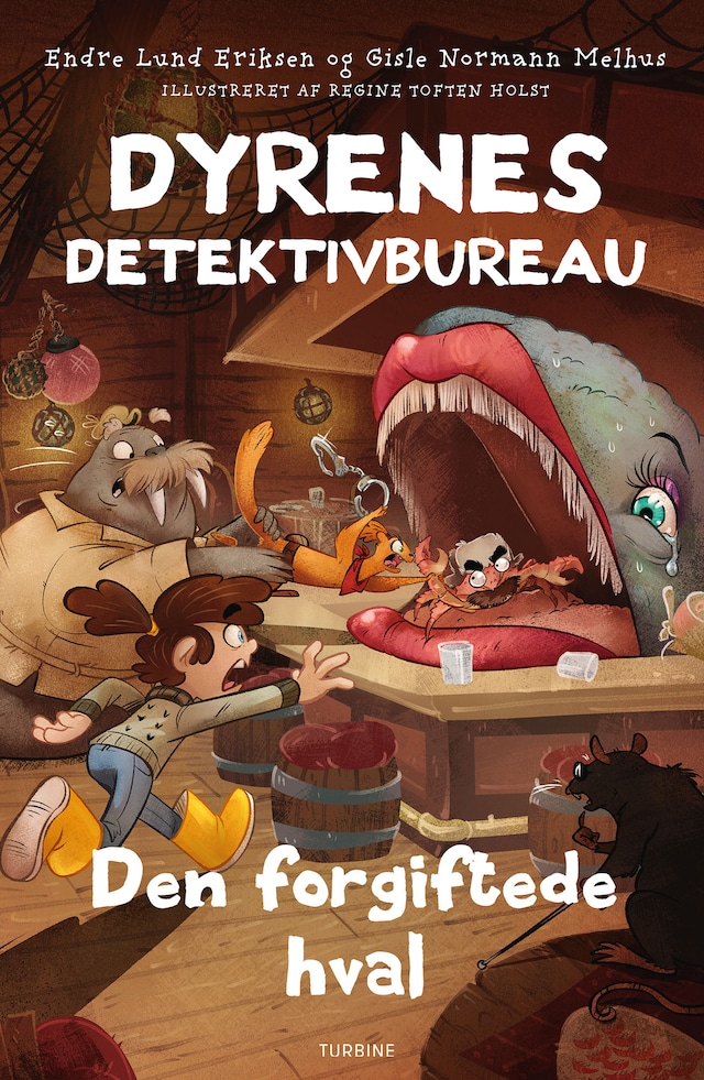 Book cover for Dyrenes detektivbureau – Den forgiftede hval
