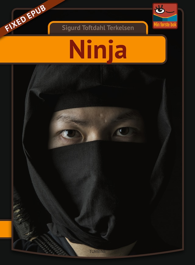 Book cover for Min første bok – Ninja