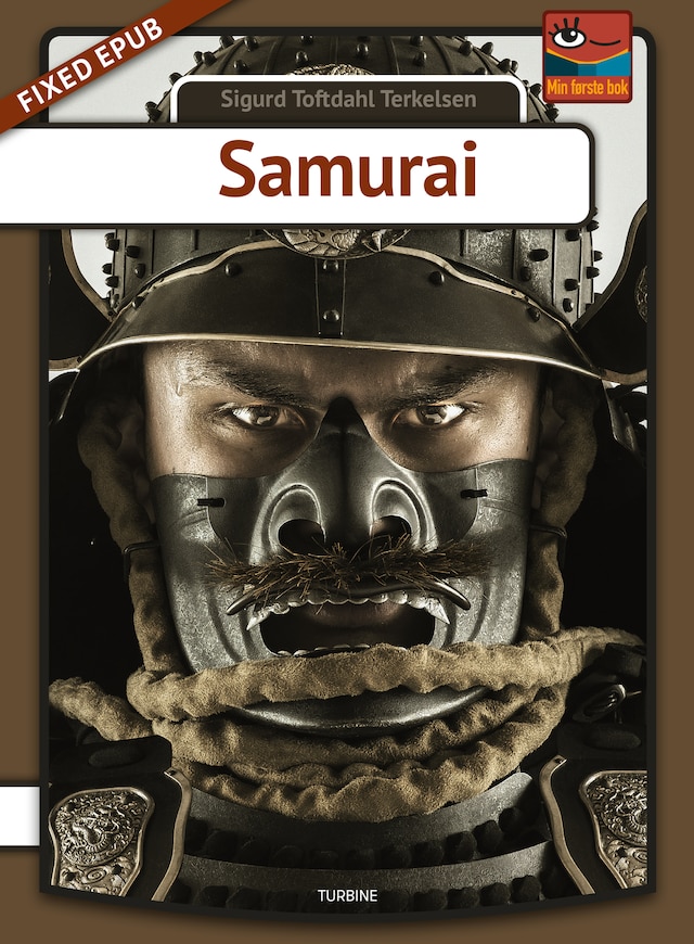 Buchcover für Min første bok – Samurai