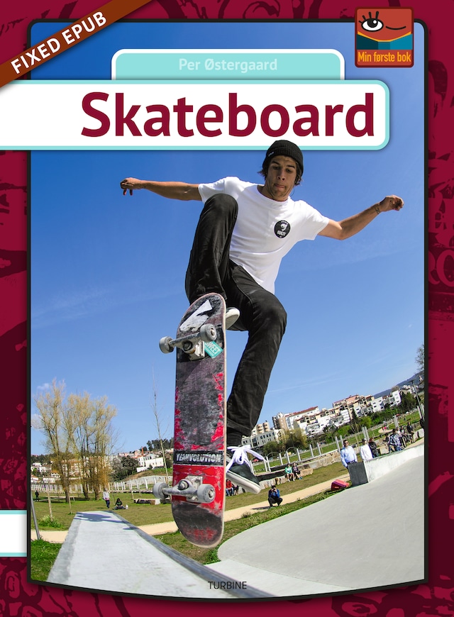 Bokomslag for Min første bok – Skateboard