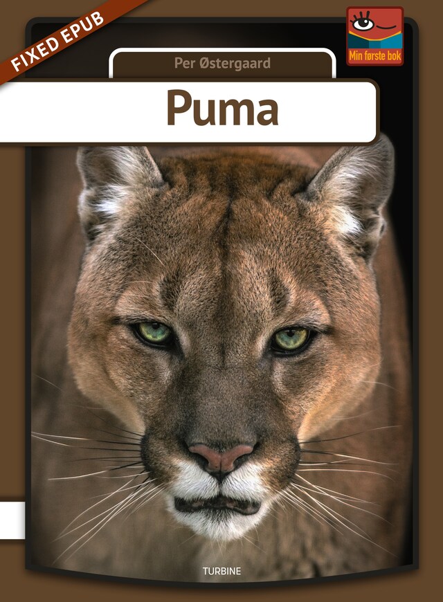 Bokomslag for Min første bok – Puma
