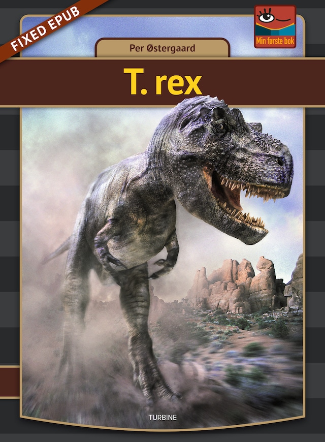 Bokomslag for Min første bok – T.rex