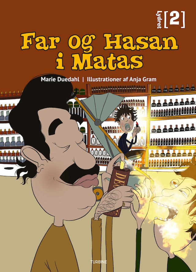 Book cover for Far og Hasan i Matas