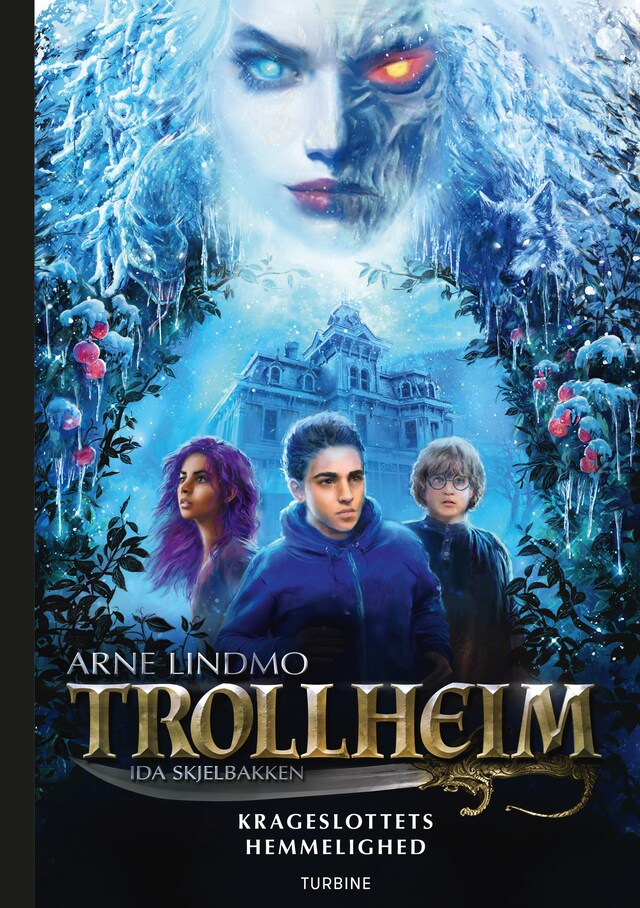 Couverture de livre pour Trollheim – Krageslottets hemmelighed