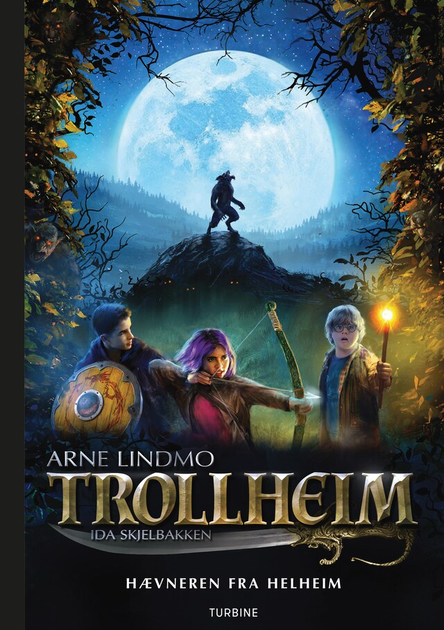 Portada de libro para Trollheim – Hævneren fra Helheim