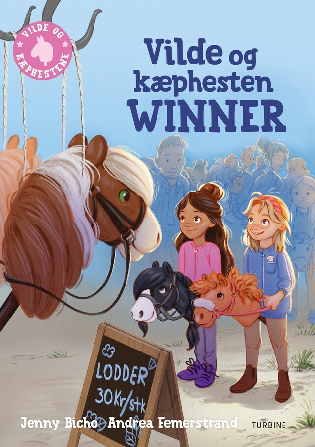 Book cover for Vilde og kæphesten Winner