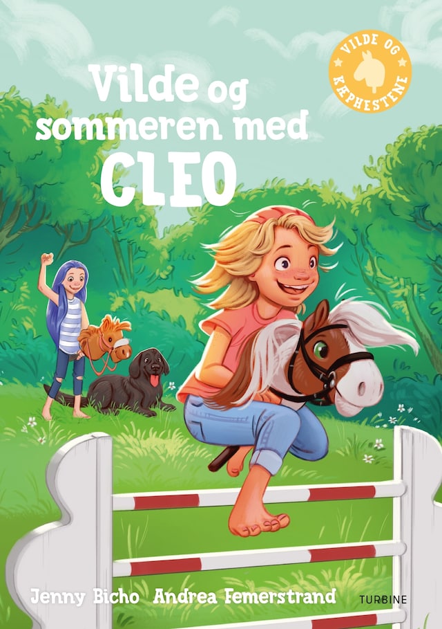 Couverture de livre pour Vilde og sommeren med Cleo