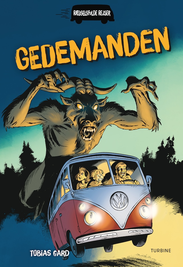 Book cover for Rædselsfulde rejser - Gedemanden