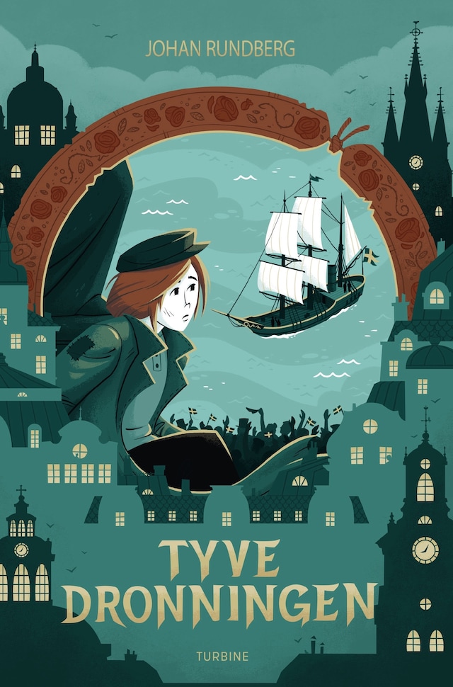 Book cover for Tyvedronningen