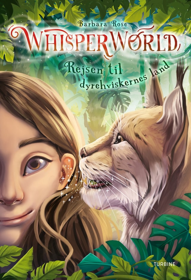 Buchcover für Whisperworld – Rejsen til dyrehviskernes land
