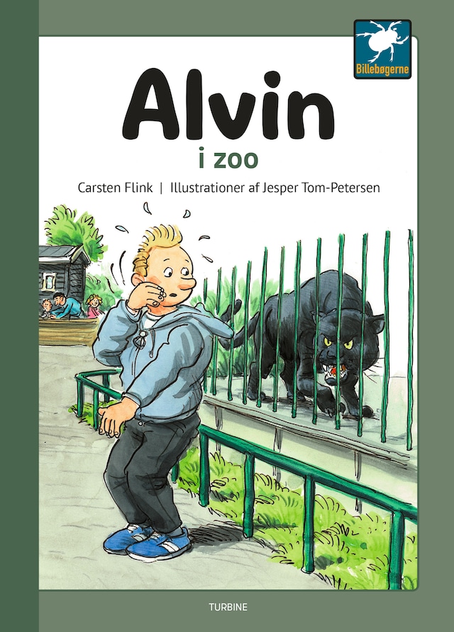 Copertina del libro per Alvin i zoo