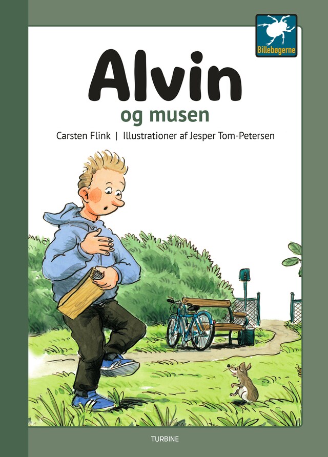 Book cover for Alvin og musen