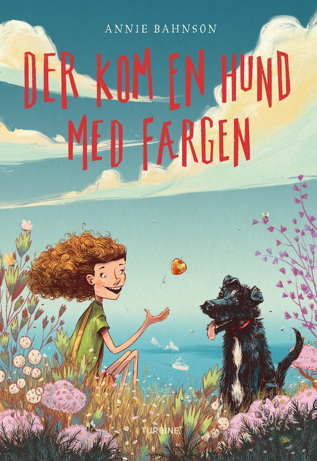Book cover for Der kom en hund med færgen