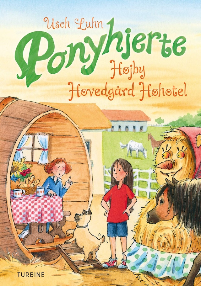 Buchcover für Ponyhjerte – Højby Hovedgård Høhotel