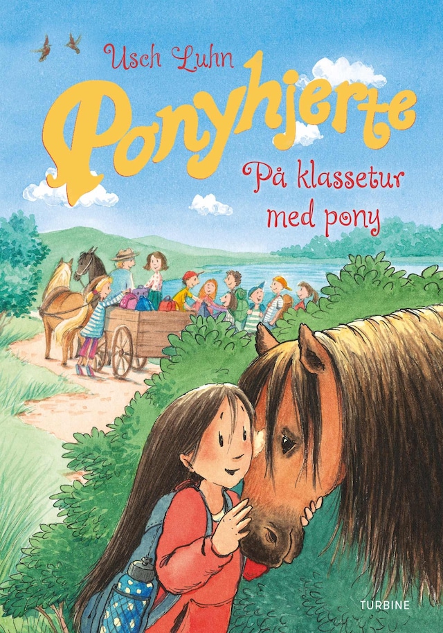Book cover for Ponyhjerte – På klassetur med pony