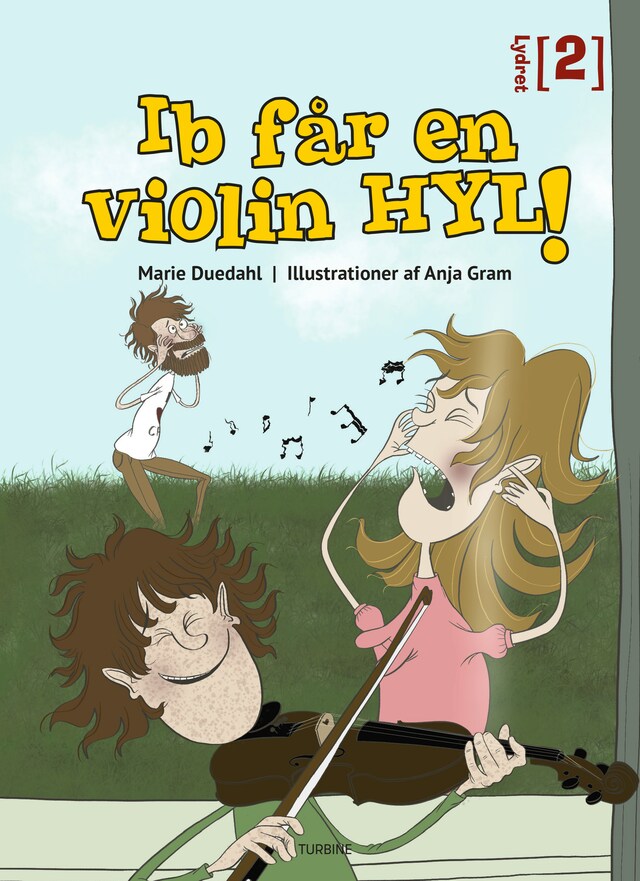 Book cover for Ib får en violin