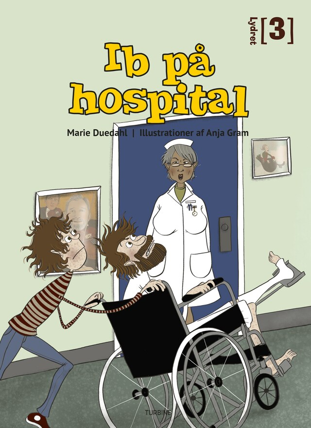 Copertina del libro per Ib på hospital