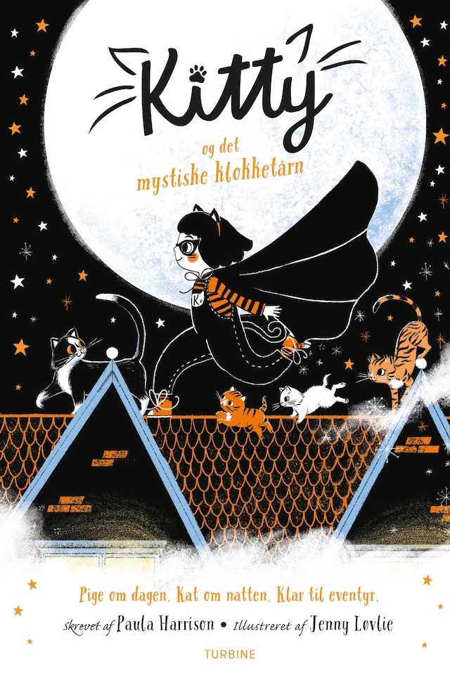 Book cover for Kitty og det mystiske klokketårn