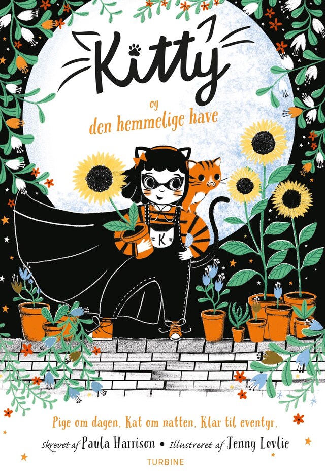 Book cover for Kitty og den hemmelige have