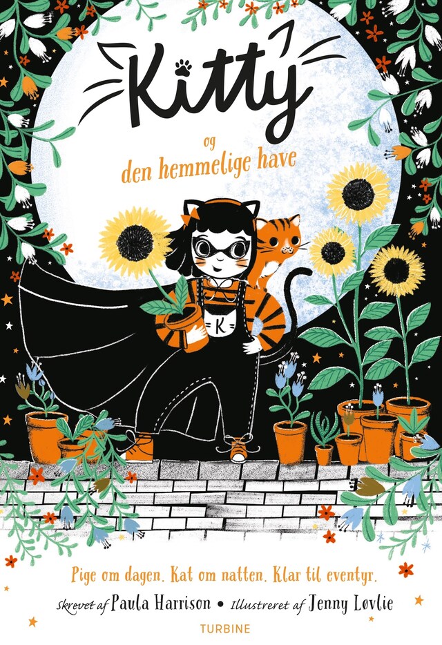 Buchcover für Kitty og den hemmelige have