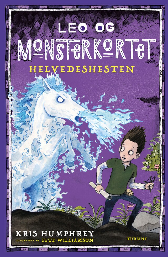 Okładka książki dla Leo og monsterkortet 3: Helvedeshesten
