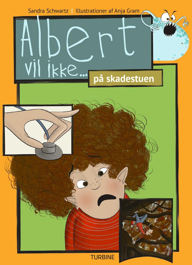 Book cover for Albert vil ikke... på skadestuen