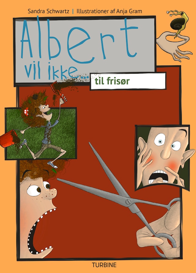 Book cover for Albert vil ikke... til frisør