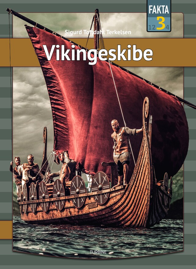 Kirjankansi teokselle Vikingeskibe