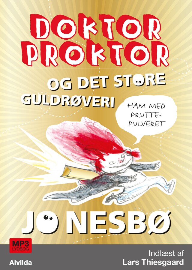 Book cover for Doktor Proktor og det store guldrøveri (4)