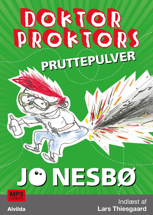 Buchcover für Doktor Proktors pruttepulver (1)