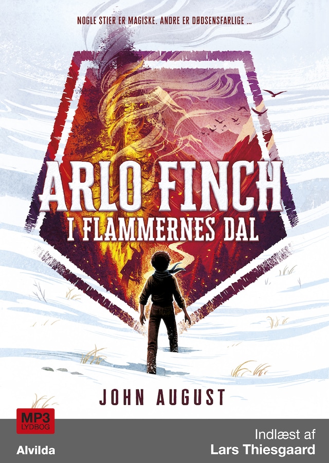 Buchcover für Arlo Finch i flammernes dal (1)