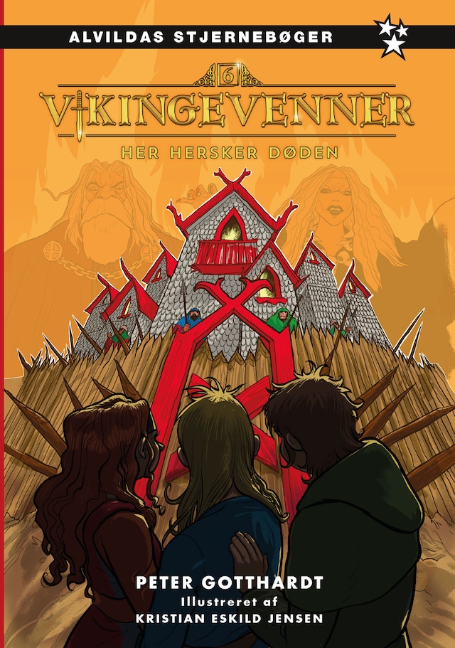 Boekomslag van Vikingevenner 6: Her hersker døden
