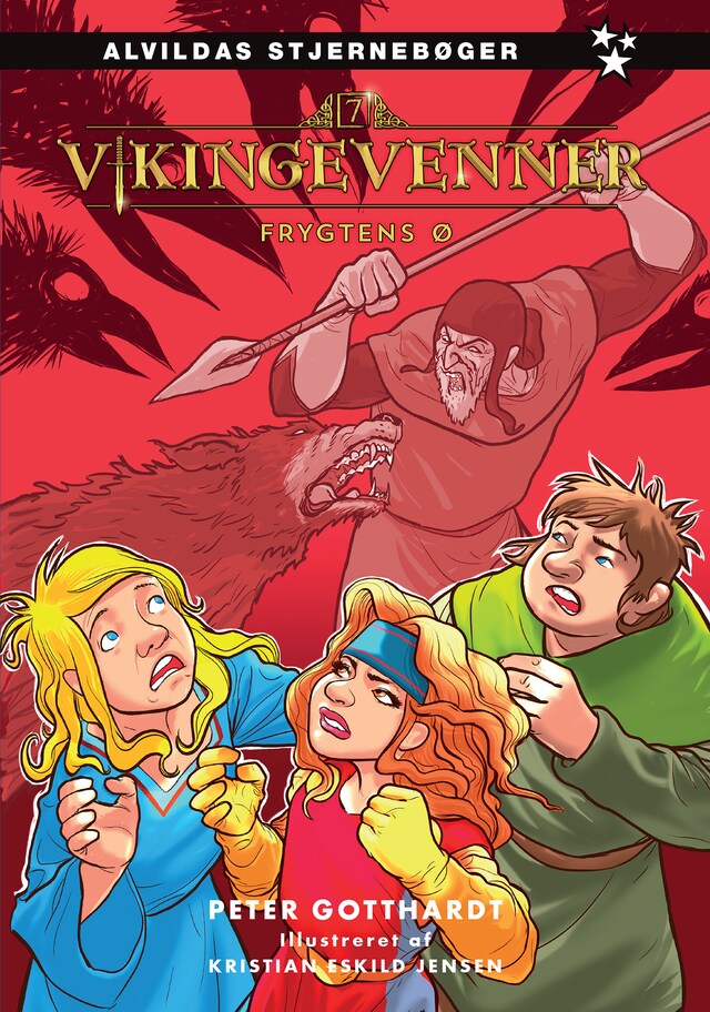 Couverture de livre pour Vikingevenner 7: Frygtens ø