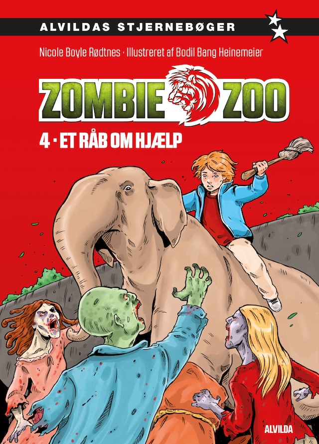 Buchcover für Zombie zoo 4: Et råb om hjælp