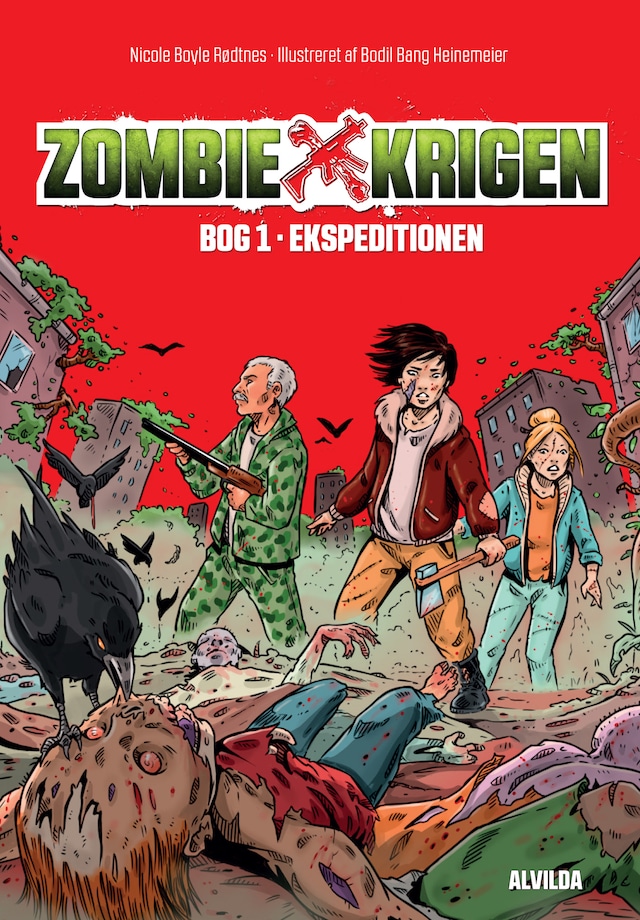 Boekomslag van Zombie-krigen 1: Ekspeditionen
