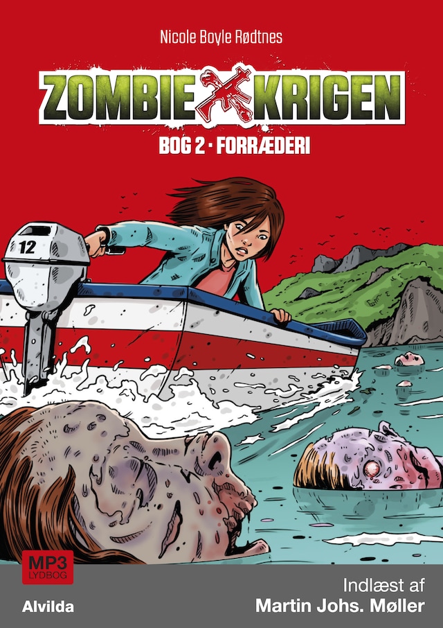 Kirjankansi teokselle Zombie-krigen 2: Forræderi